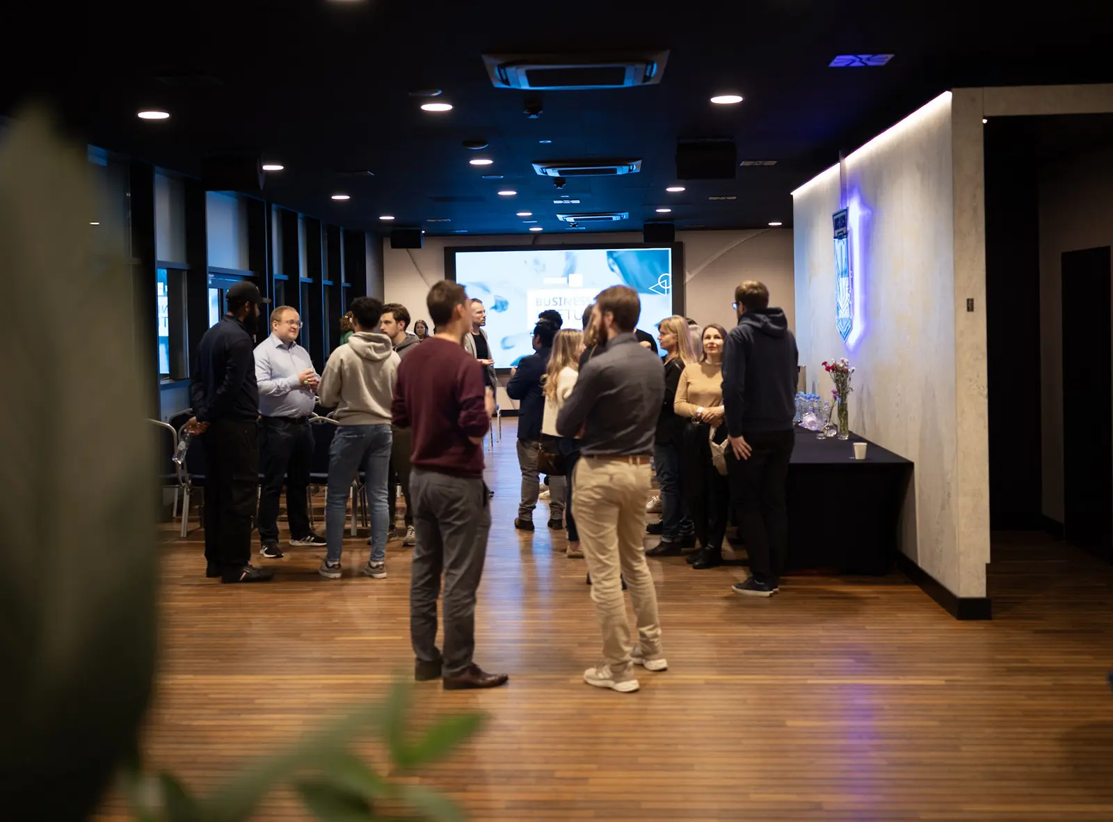 JCI Poznań participants during a Business Meetup